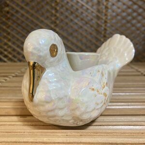 ⭐️ 3 For $25 ⭐️ Ceramic Dove Candle Holder